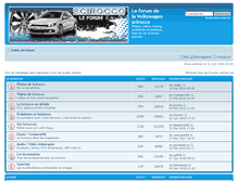 Tablet Screenshot of forum.vw-scirocco.fr